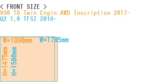 #V90 T8 Twin Engin AWD Inscription 2017- + Q2 1.0 TFSI 2016-